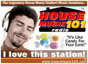 HOUSE MUSIC 101 RADIO I Love This Station ad campaign