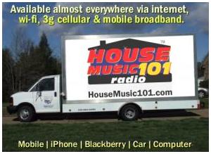 HOUSE MUSIC 101 RADIO mobile ad